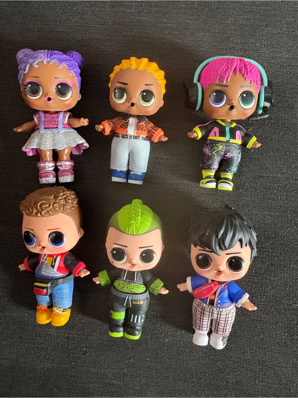 COMPLETE SET L.O.L. Surprise Boys Arcade Heroes Series 1 (All 6)